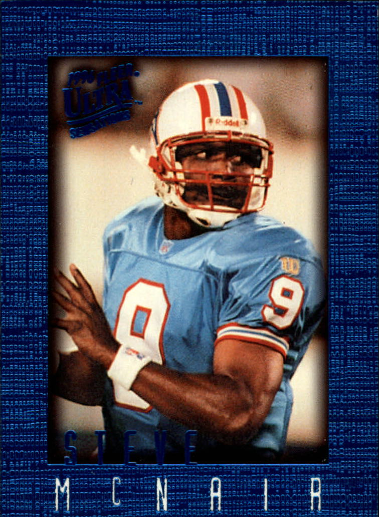 1996 Ultra Sensations (Fleer) Football "Blue" Parallel Cards - Picture 47 of 142
