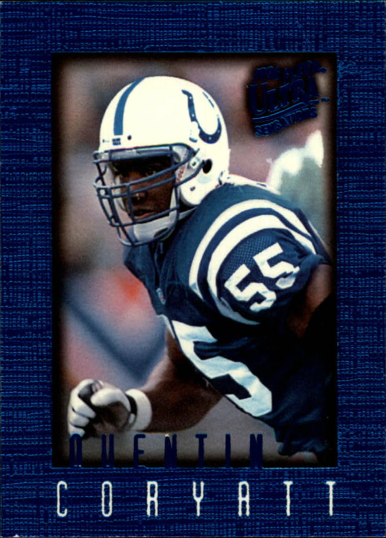1996 Ultra Sensations (Fleer) Football "Blue" Parallel Cards - Picture 51 of 142