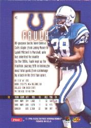1996 Ultra Sensations (Fleer) Football "Blue" Parallel Cards - Picture 54 of 142