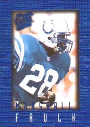 1996 Ultra Sensations (Fleer) Football "Blue" Parallel Cards - Picture 53 of 142