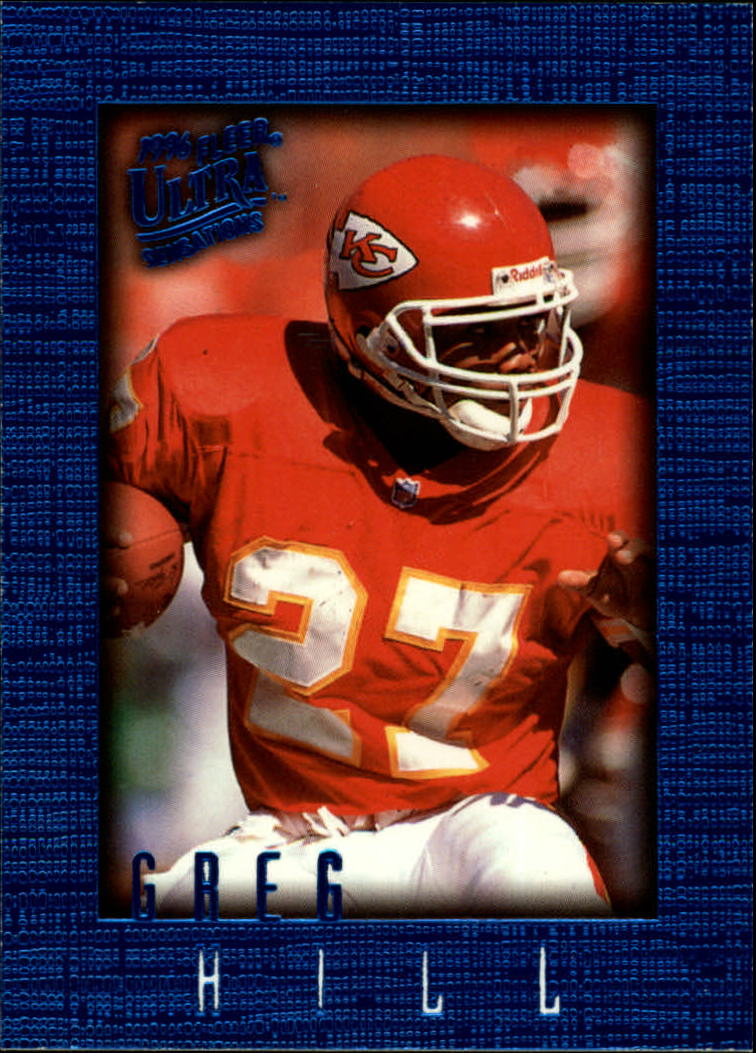 1996 Ultra Sensations (Fleer) Football "Blue" Parallel Cards - Picture 61 of 142