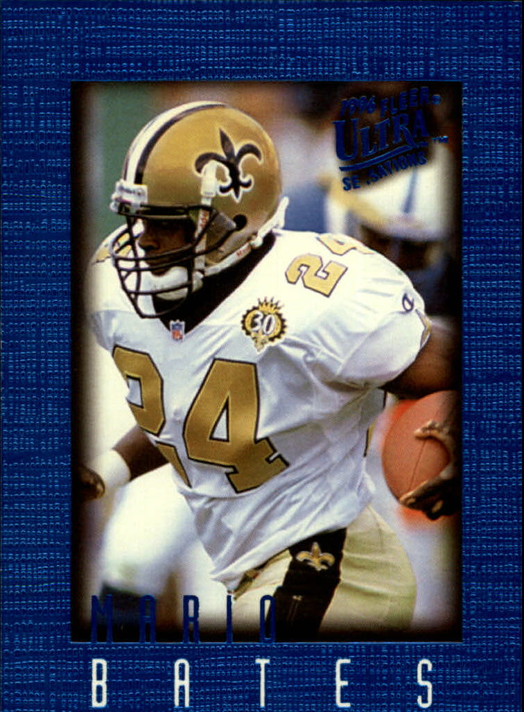 1996 Ultra Sensations (Fleer) Football "Blue" Parallel Cards - Picture 81 of 142