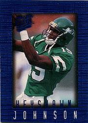 1996 Ultra Sensations (Fleer) Football "Blue" Parallel Cards - Picture 91 of 142