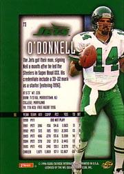 1996 Ultra Sensations (Fleer) Football "Blue" Parallel Cards - Picture 93 of 142