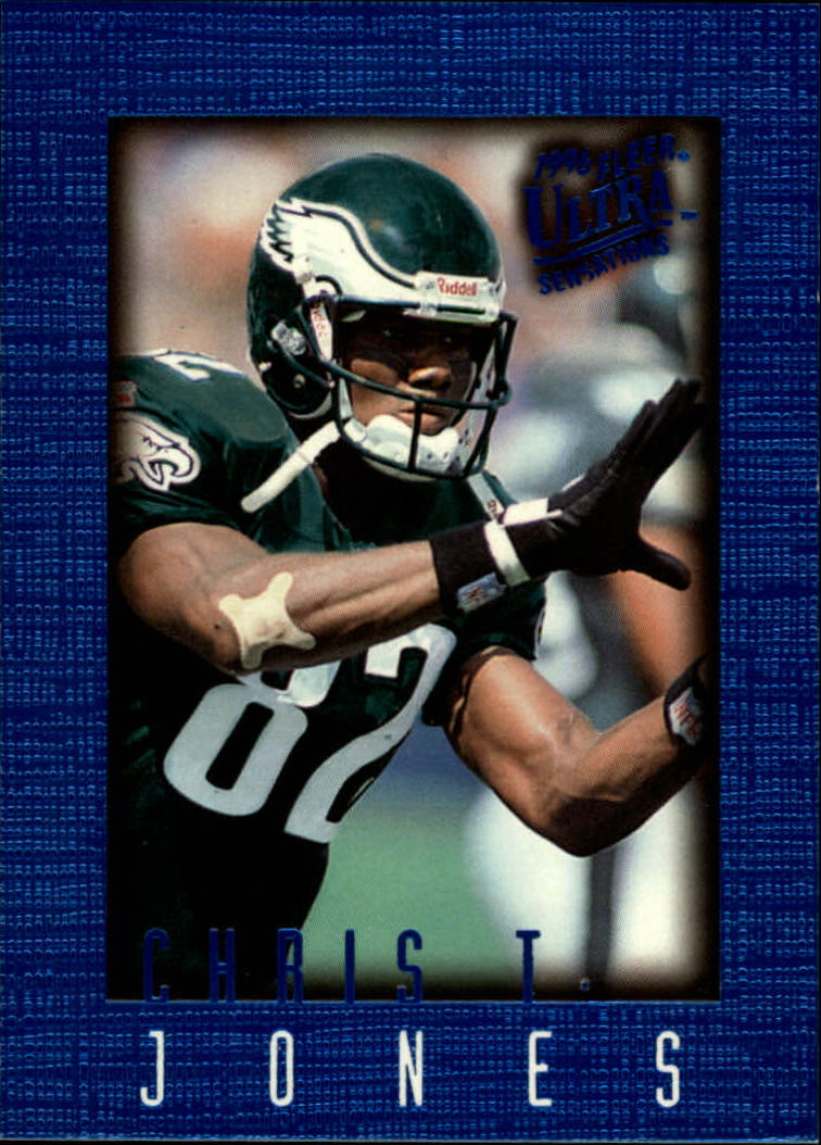 1996 Ultra Sensations (Fleer) Football "Blue" Parallel Cards - Picture 102 of 142