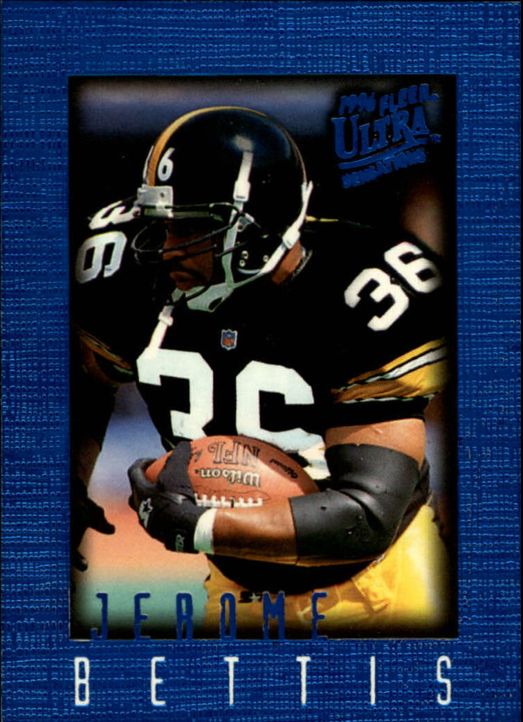 1996 Ultra Sensations (Fleer) Football "Blue" Parallel Cards - Picture 106 of 142