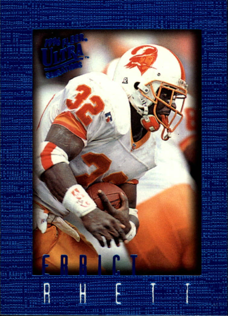 1996 Ultra Sensations (Fleer) Football "Blue" Parallel Cards - Picture 139 of 142