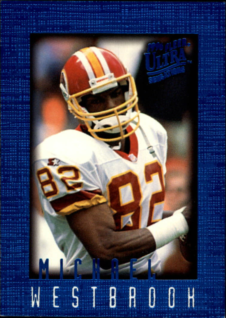 1996 Ultra Sensations (Fleer) Football "Blue" Parallel Cards - Picture 141 of 142