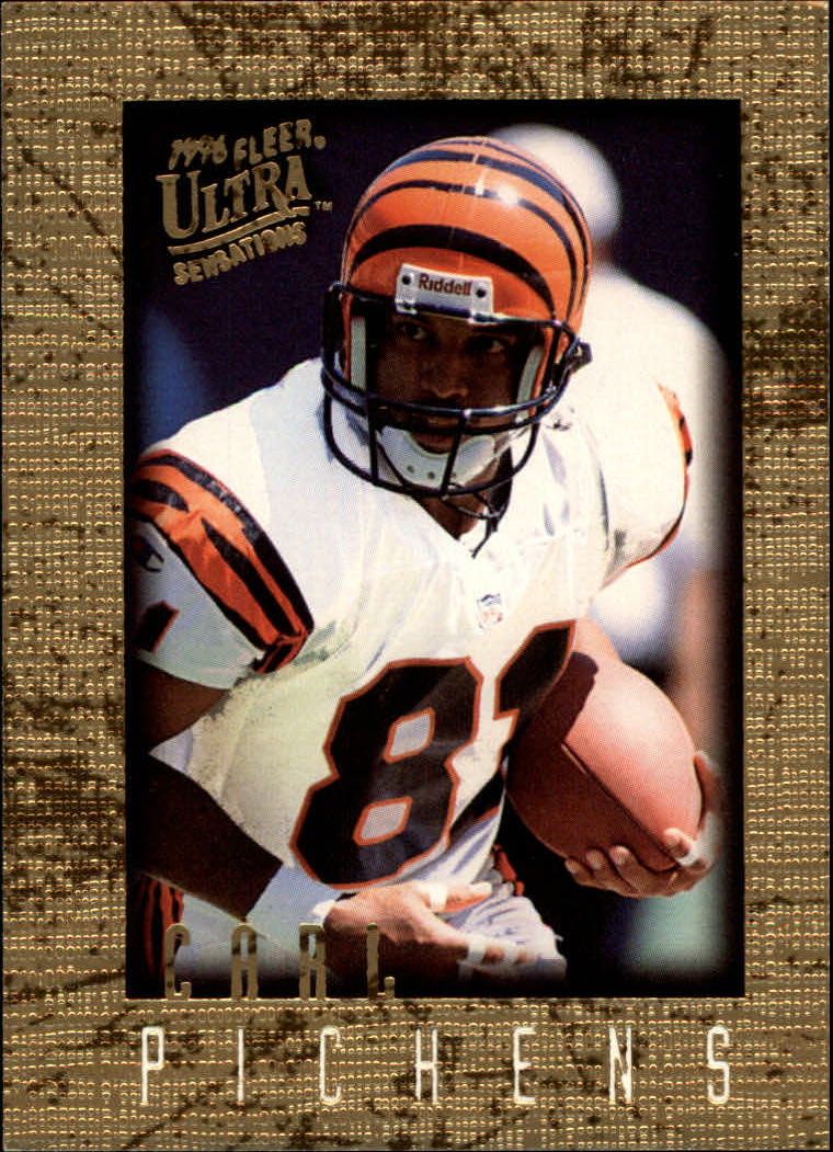 1996 Ultra Sensations Marble Gold #24 Carl Pickens