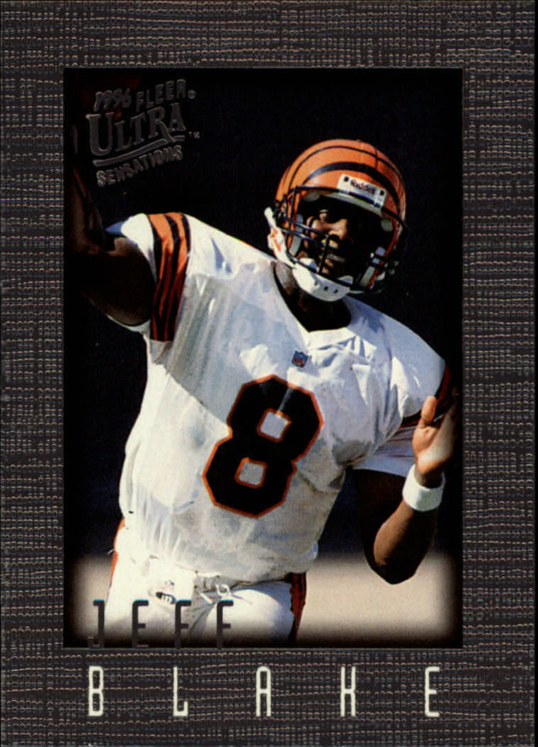 1996 Ultra Sensations (Fleer) Football "Pewter" Parallel Cards - Picture 8 of 49