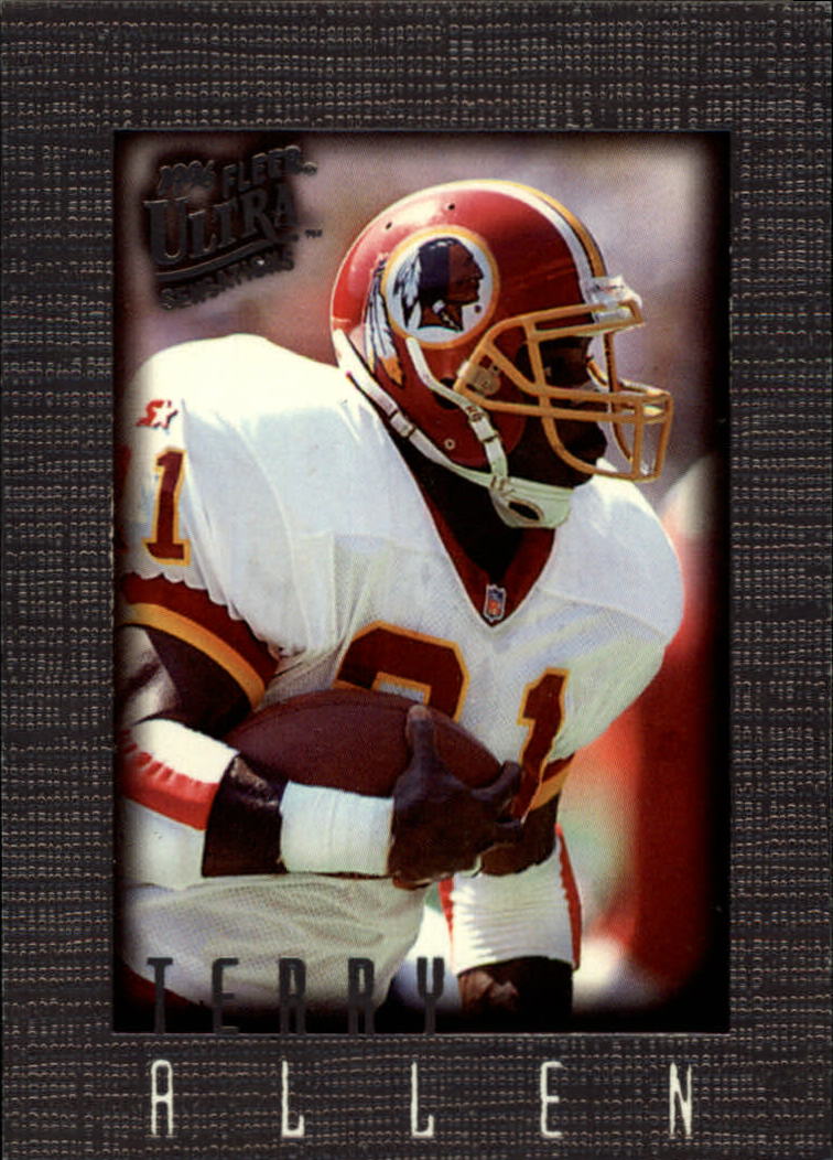 1996 Ultra Sensations (Fleer) Football "Pewter" Parallel Cards - Picture 48 of 49