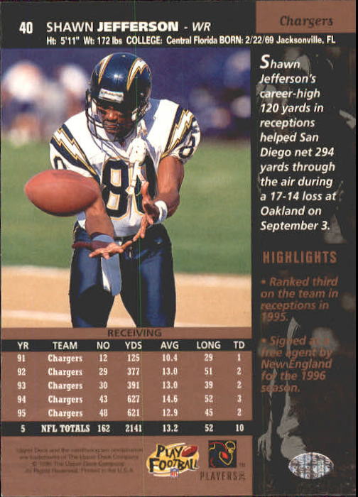 A4272- 1996 Upper Deck Football #s 1-200 +Rookies -You Pick- 15+ FREE US SHIP - Picture 81 of 395
