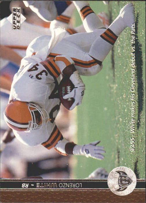 A4272- 1996 Upper Deck Football #s 1-200 +Rookies -You Pick- 15+ FREE US SHIP - Picture 90 of 395