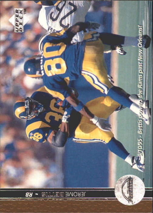A4272- 1996 Upper Deck Football #s 1-200 +Rookies -You Pick- 15+ FREE US SHIP - Picture 100 of 395