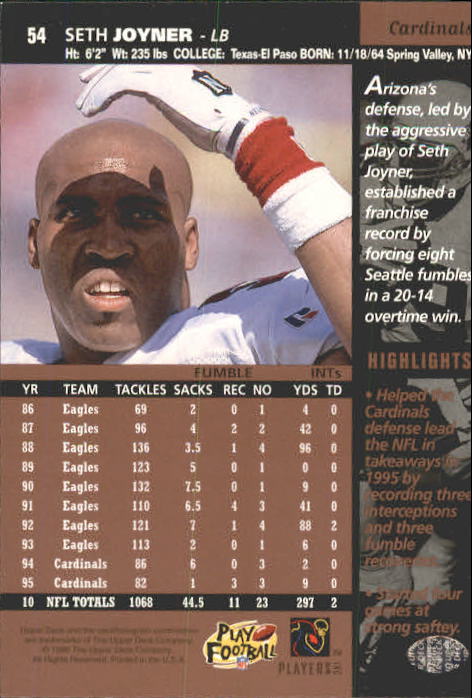 A4272- 1996 Upper Deck Football #s 1-200 +Rookies -You Pick- 15+ FREE US SHIP - Picture 109 of 395