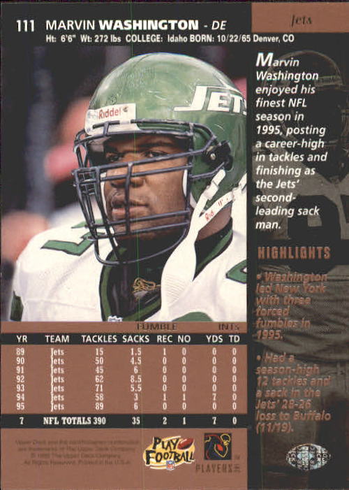 A4272- 1996 Upper Deck Football #s 1-200 +Rookies -You Pick- 15+ FREE US SHIP - Picture 221 of 395