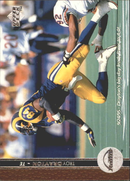 A4272- 1996 Upper Deck Football #s 1-200 +Rookies -You Pick- 15+ FREE US SHIP - Picture 228 of 395