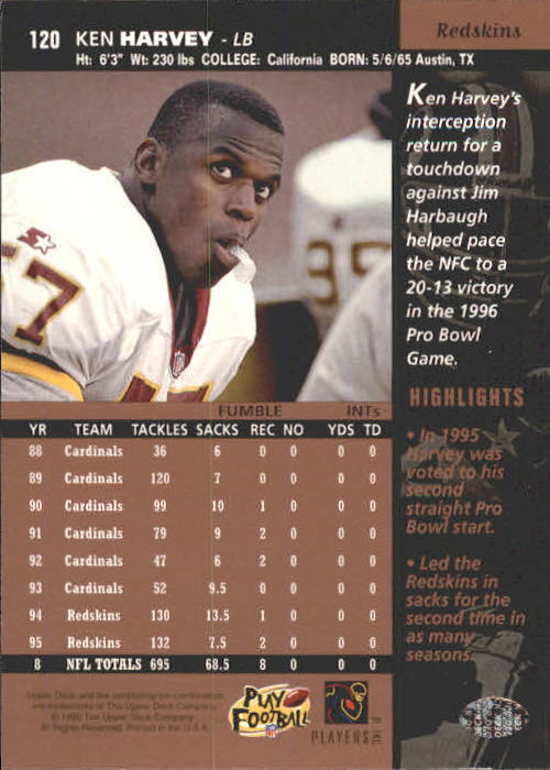 A4272- 1996 Upper Deck Football #s 1-200 +Rookies -You Pick- 15+ FREE US SHIP - Picture 239 of 395