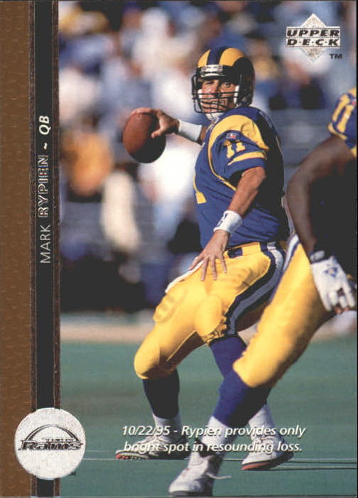 A4272- 1996 Upper Deck Football #s 1-200 +Rookies -You Pick- 15+ FREE US SHIP - Picture 344 of 395