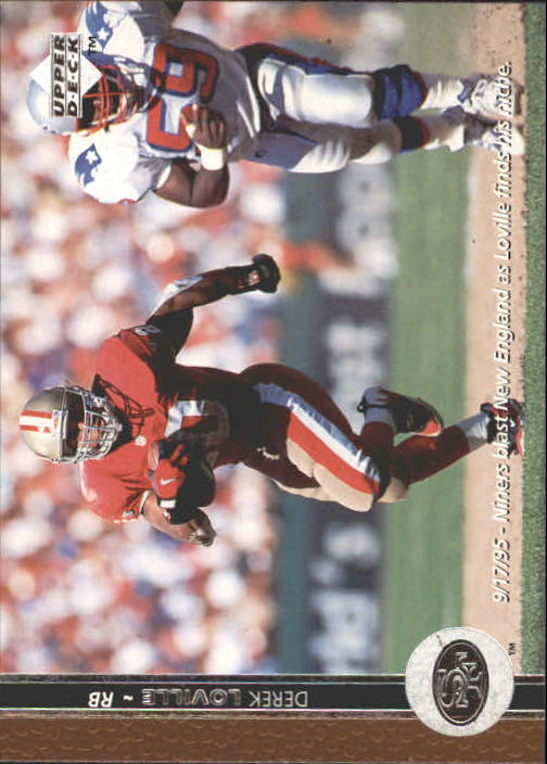 A4272- 1996 Upper Deck Football #s 1-200 +Rookies -You Pick- 15+ FREE US SHIP - Picture 348 of 395