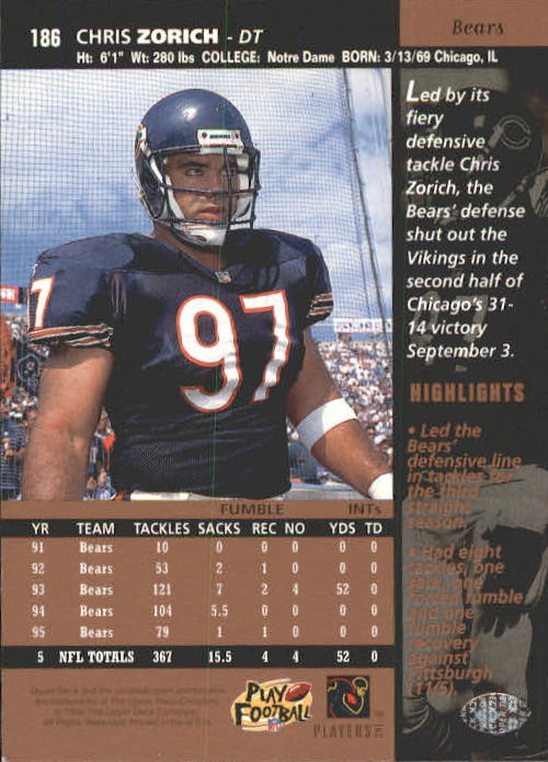 A4272- 1996 Upper Deck Football #s 1-200 +Rookies -You Pick- 15+ FREE US SHIP - Picture 367 of 395