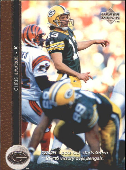 1989 Chris Jacke Green Bay Packers Topps Traded #72T