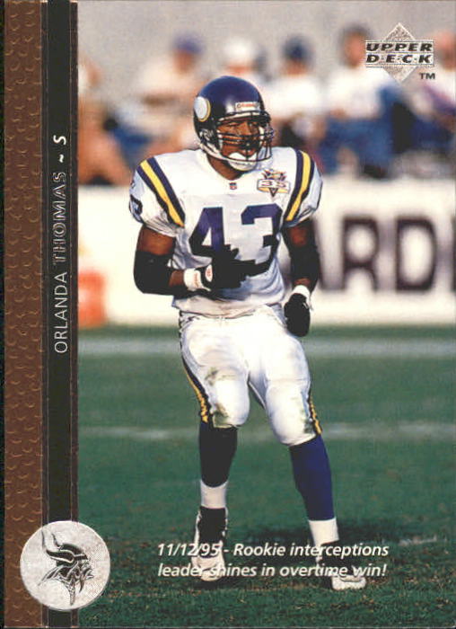A4272- 1996 Upper Deck Football #s 1-200 +Rookies -You Pick- 15+ FREE US SHIP - Picture 388 of 395