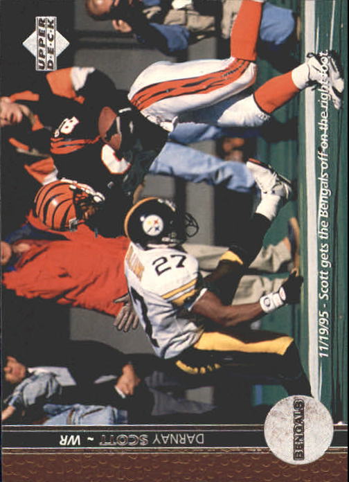 DARNAY SCOTT 1996 Leaf Football Card #95 Cincinnati Bengals