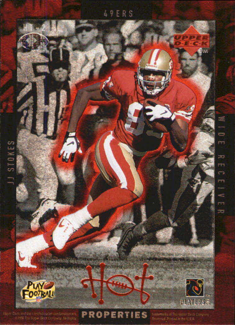 1996 Upper Deck Football "Hot Properties" Insert and Parallel Insert Cards - Bild 5 von 39