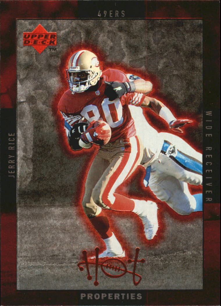 1996 Upper Deck Football "Hot Properties" Insert and Parallel Insert Cards - Bild 4 von 39