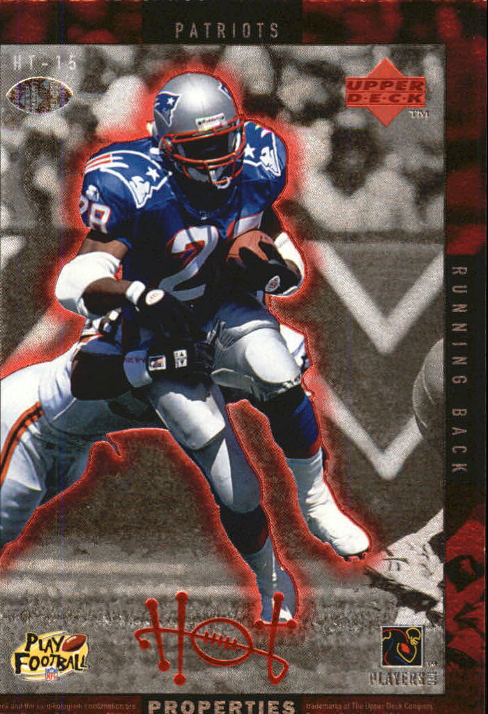 1996 Upper Deck Football "Hot Properties" Insert and Parallel Insert Cards - Bild 29 von 39