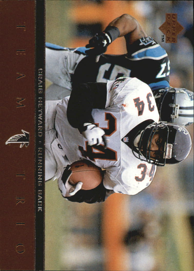 2006 Upper Deck 1000 Yard Club 1KR-WD Warrick Dunn - Atlanta Falcons