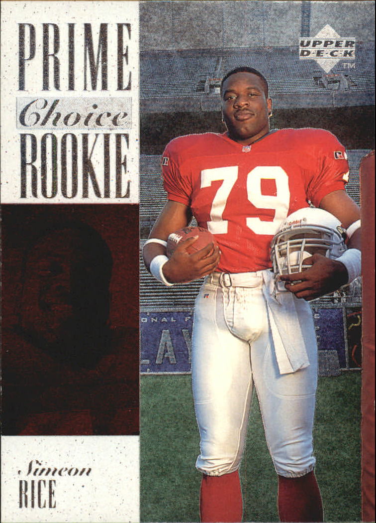 1996 Ultra Rookies #28 Simeon Rice - NM-MT