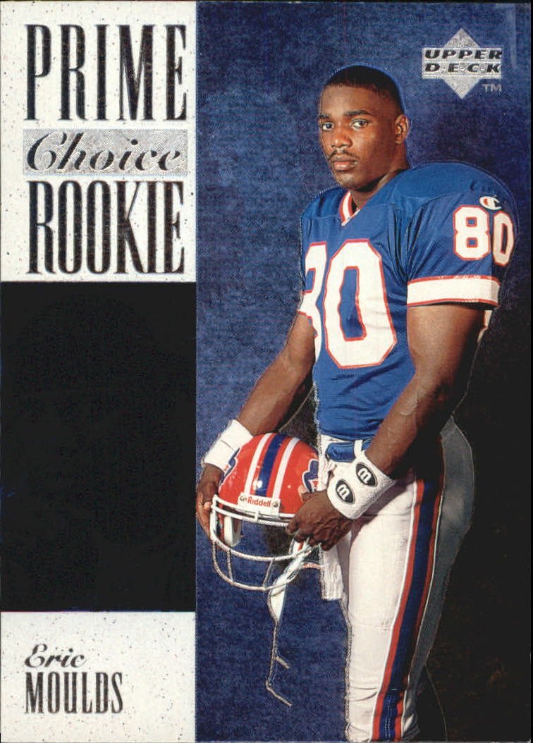1996 Upper Deck Silver Prime Choice Rookies #14 Eric Moulds