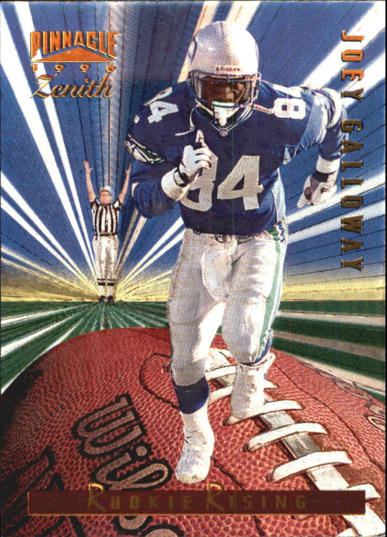 1996 Zenith Rookie Rising #15 Joey Galloway back image
