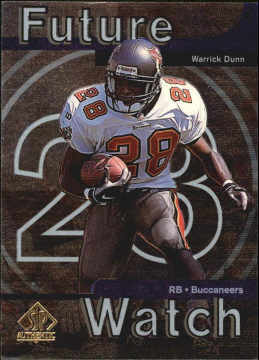 1997 SP Authentic #10 Warrick Dunn RC