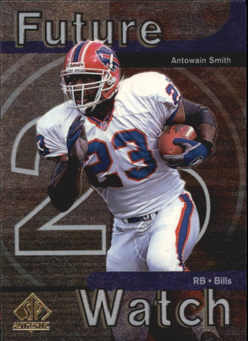 1997 SP Authentic #19 Antowain Smith RC