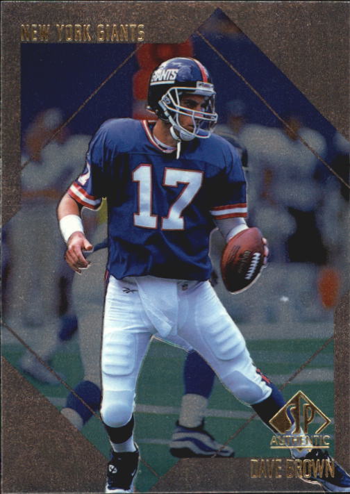 1997 SP Authentic #133 Dave Brown
