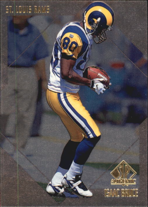 1997 SP Authentic #178 Isaac Bruce