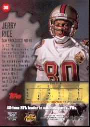 1997 Stadium Club #35 Jerry Rice back image