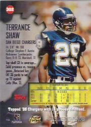 1997 Stadium Club #302 Terrance Shaw back image