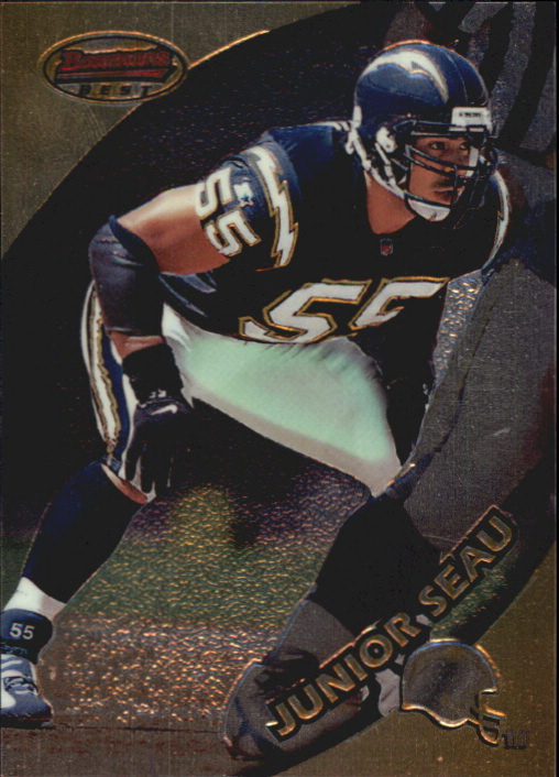 Tarjetas insertadas y paralelas 1997 Stadium Club Football "Bowman's Best Previews" - Imagen 2 de 13