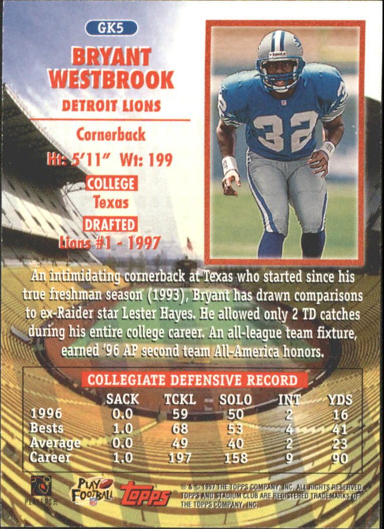 B3550- 1997 Stadium Club FB Cards 201-340 +Inserts -You Pick- 15+ FREE US SHIP - Picture 66 of 71