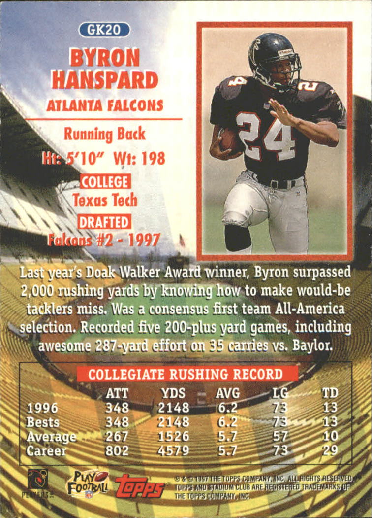 B3550- 1997 Stadium Club FB Cards 201-340 +Inserts -You Pick- 15+ FREE US SHIP - Picture 68 of 71