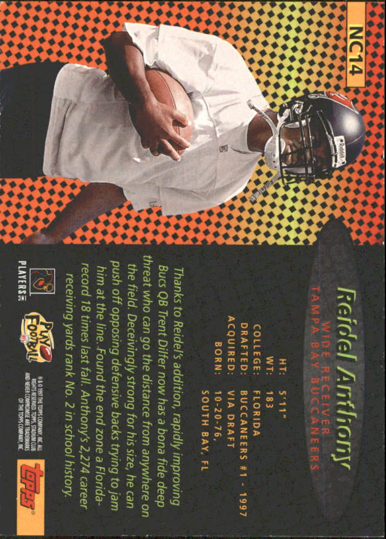 1997 Stadium Club Football Never Compromise Insert Singles - You Choose - Picture 9 of 31