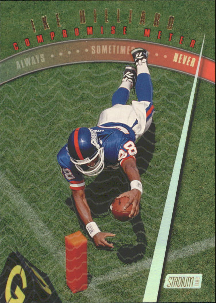 1997 Stadium Club Football Never Compromise Insert Singles - You Choose - Picture 16 of 31