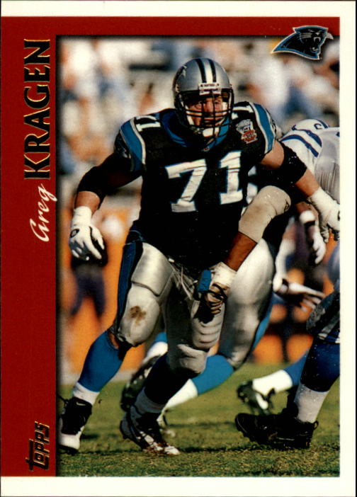 1997 TOPPS ANTHONY JOHNSON #351 CAROLINA PANTHERS