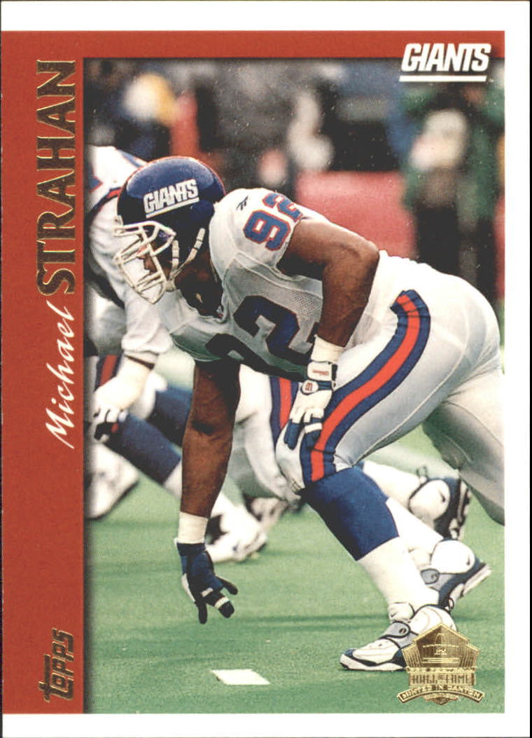 1997 Topps Minted in Canton #114 Michael Strahan