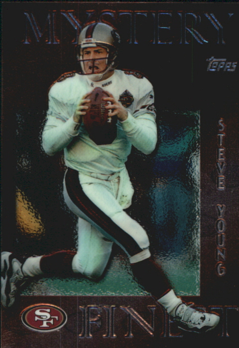 1997 Topps Mystery Finest Bronze #M8 Steve Young