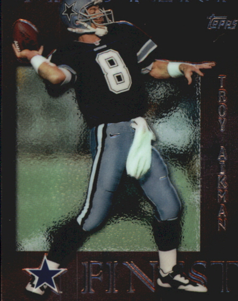 TROY AIKMAN 1993 BOWMAN GOLD FOIL DALLAS COWBOYS card number 1